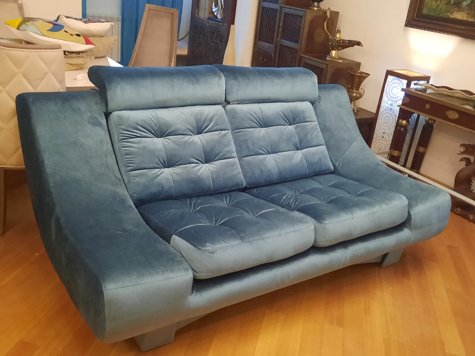 Обивка дивана на дому. Рождествено