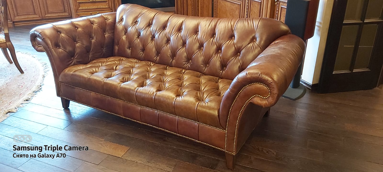 Перетяжка дивана. Рождествено